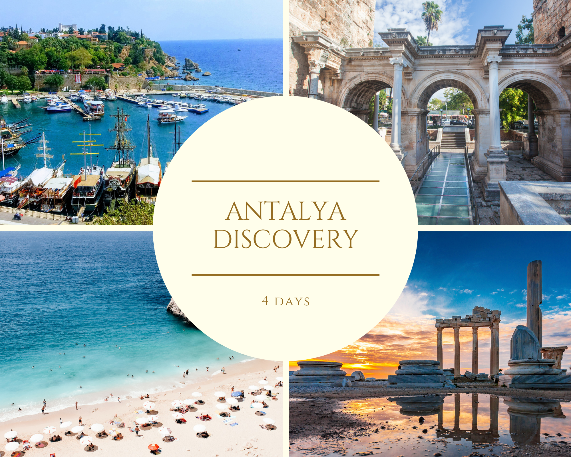 Antalya Discovery 4 Days by Flight