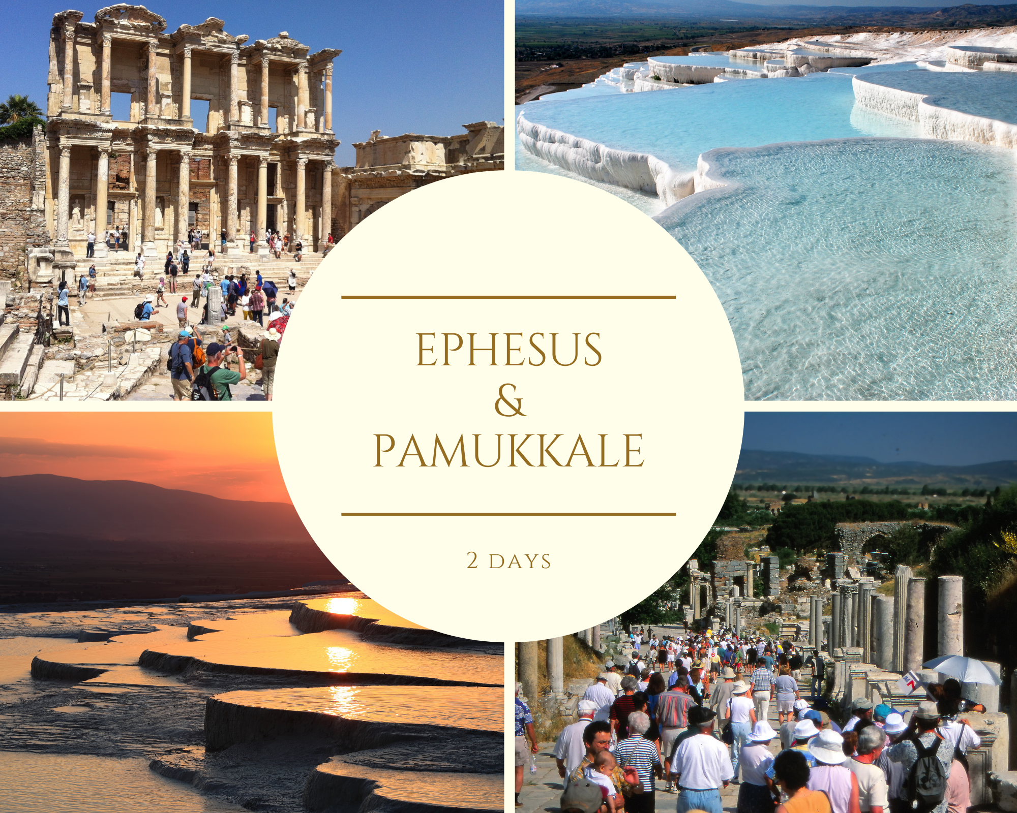 Ephesus and Pamukkale 2 Days by Flight