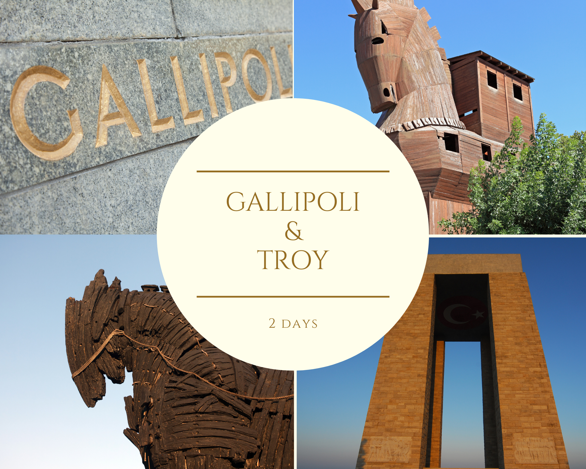 Gallipoli and Troy 2 Days by Bus