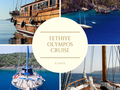 Gulet Tour Fethiye Olympos 4 days